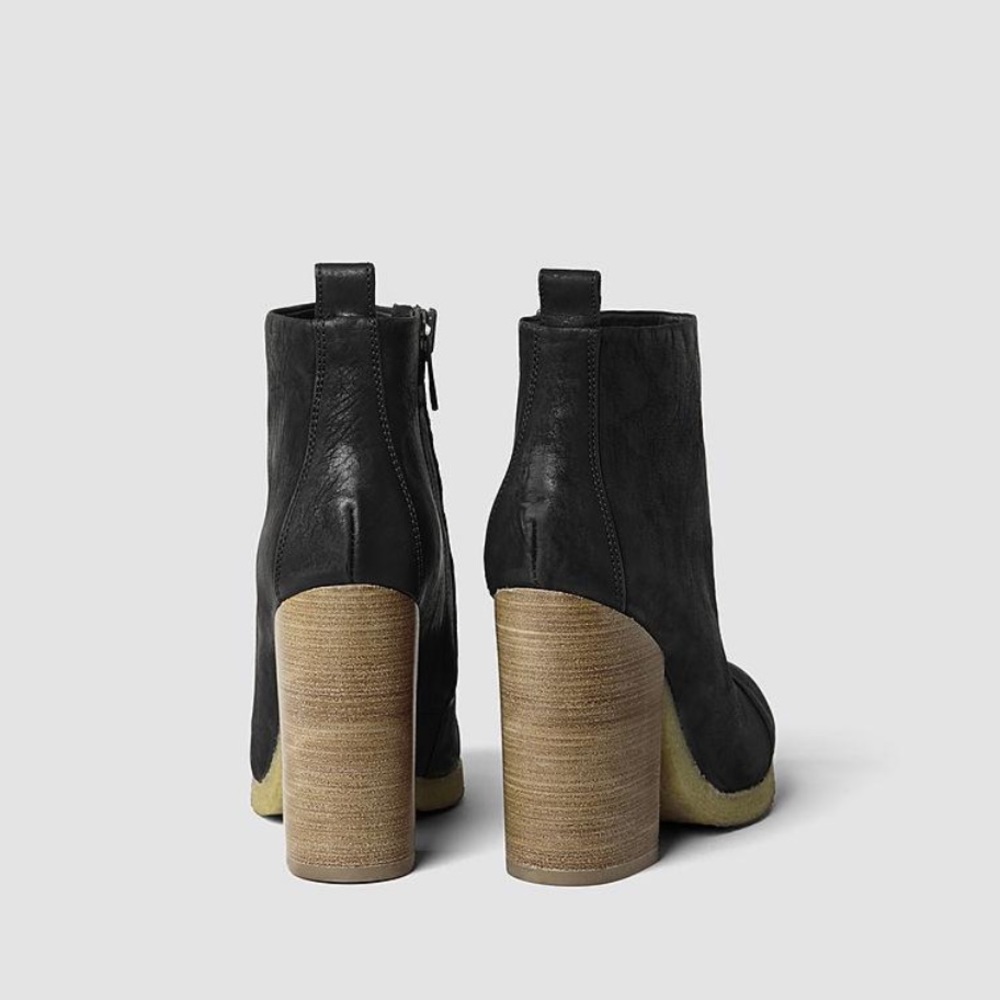 All Saints Black Lakota Boots